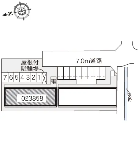 ★手数料０円★寝屋川市東神田町　月極駐車場（LP）